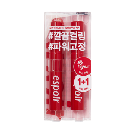 에스쁘아-노머징 마스카라 클린블랙 1+1 세트-2