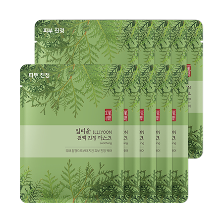 일리윤-보태니컬 에센스 편백 마스크-3