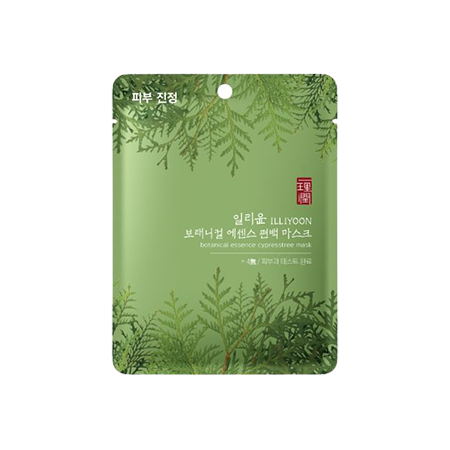 일리윤-보태니컬 에센스 편백 마스크-2