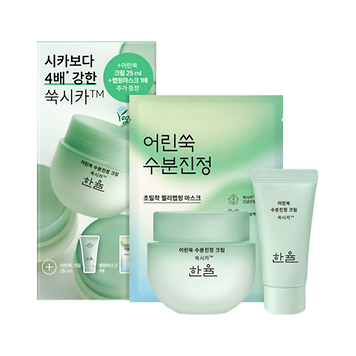 어린쑥 수분진정 크림 기획세트