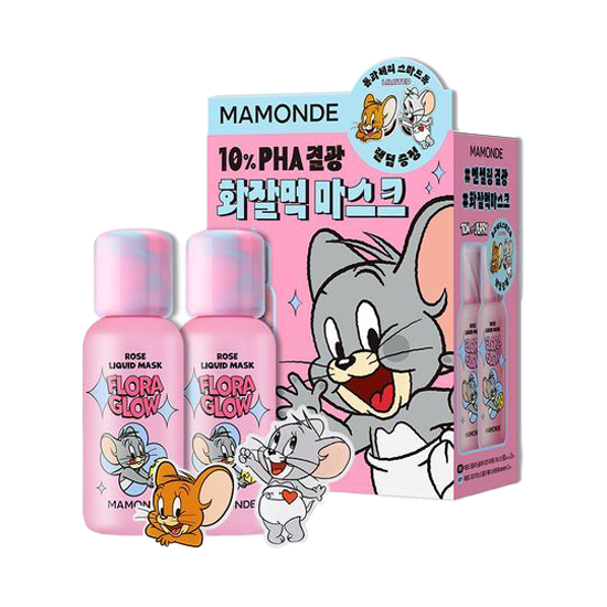 마몽드-플로라글로우 로즈리퀴드마스크_톰과제리 더블 기획세트-2