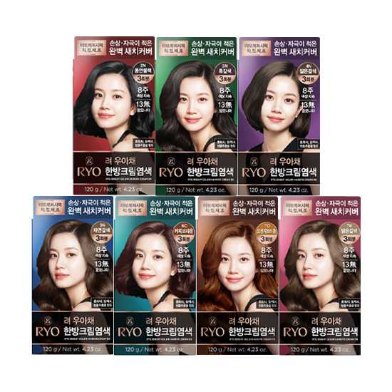 려-우아채 한방크림 염색-2