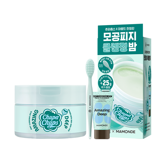 마몽드-어메이징 딥 민트 클렌징밤 츄파춥스 기획세트-2