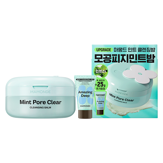 마몽드-NEW 민트 포어 클리어 클렌징밤 기획세트-2