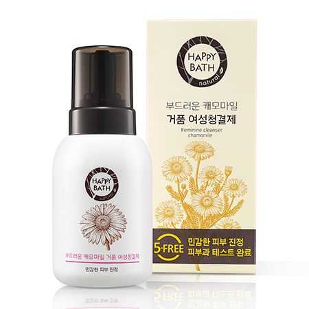 해피바스-[거품타입]여성 청결제 (로즈)-3
